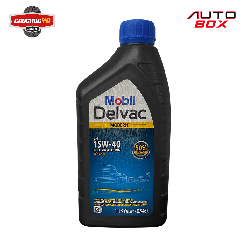 ACEITE 15W40 0.946L MOBIL DELVAC DIESEL-GASOLINA