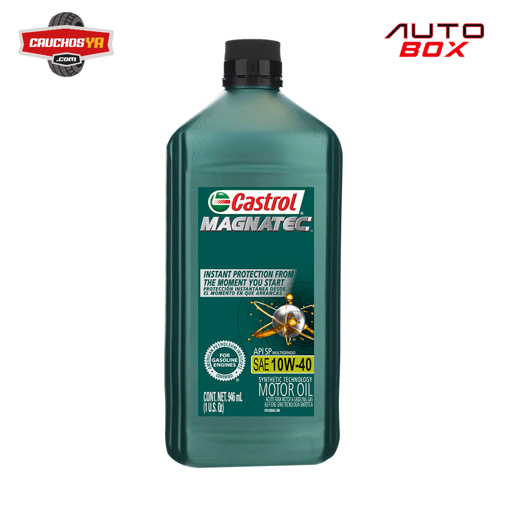 ACEITE 10W40 946 ML CASTROL MAGNATEC