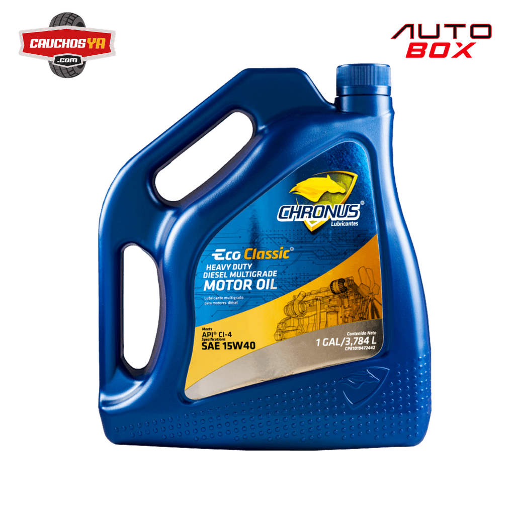 ACEITE ECO C15W40 API CI-4 SAE DIESEL CHRONUS GALON 3.78L