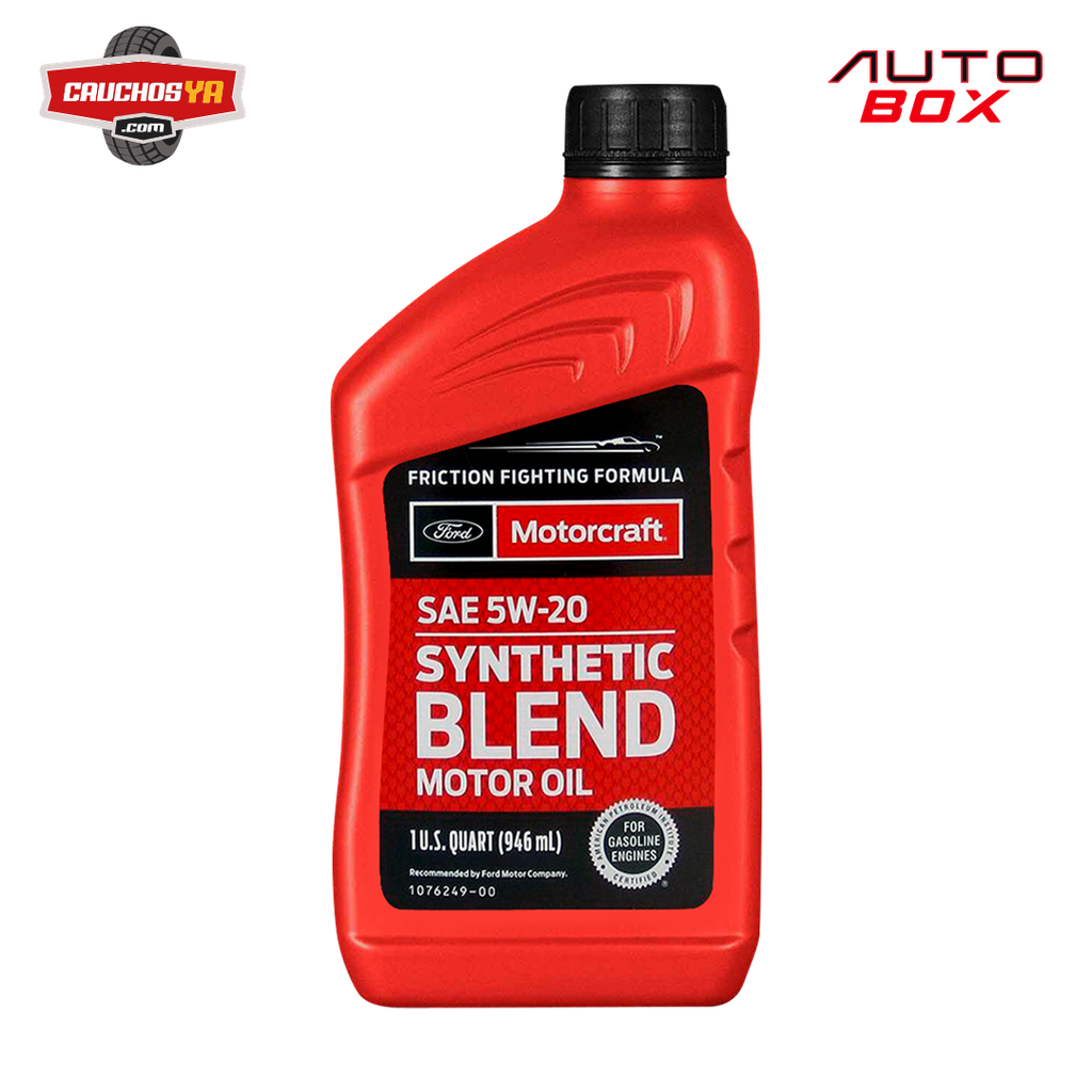 ACEITE SEMI SINT 5W20 SN PLUS MOTORCRAFT ILSAC GF-6
