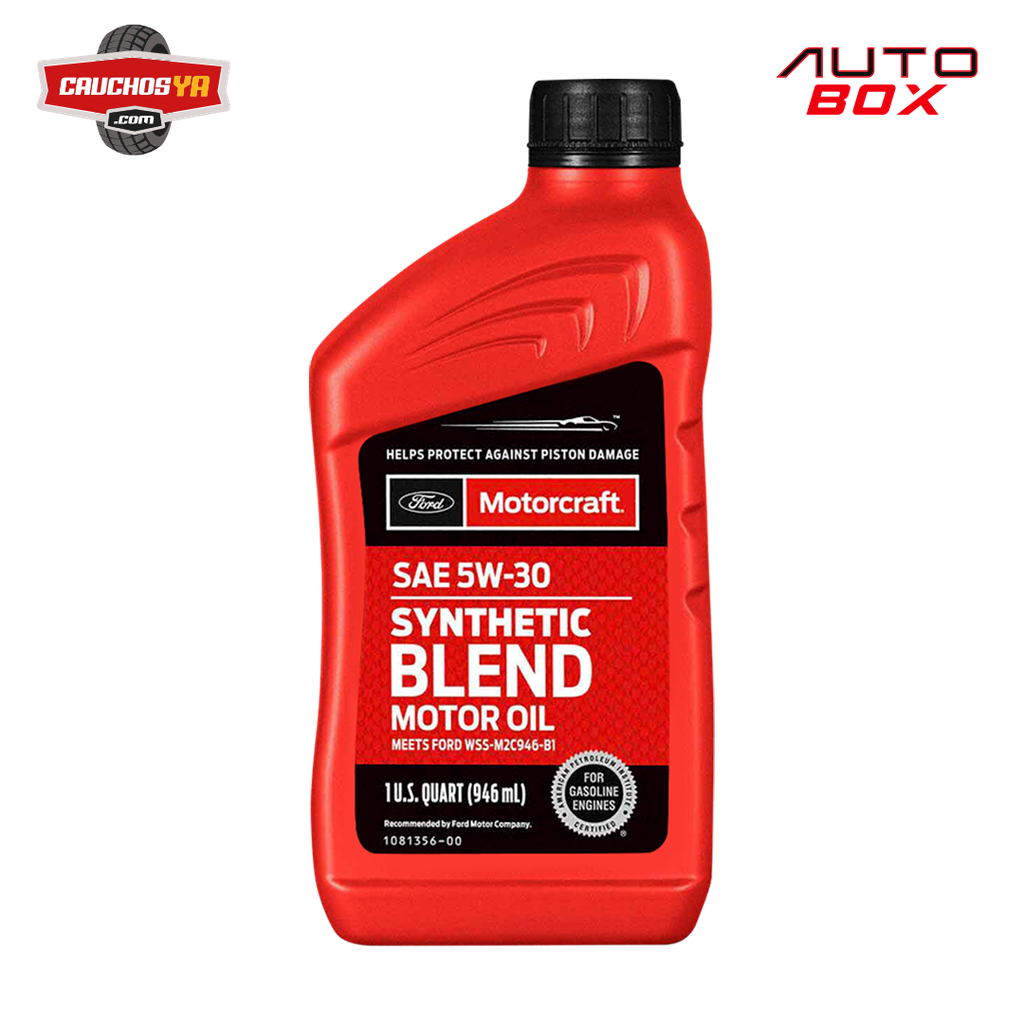 ACEITE SEMI SINT. 5W30 SN PLUS SP-ILSAC GF-6 MOTORCRAFT