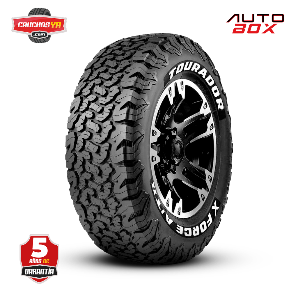 LT265/75R16 10PR 123/120S X FORCE A/T II RWL TOURADOR