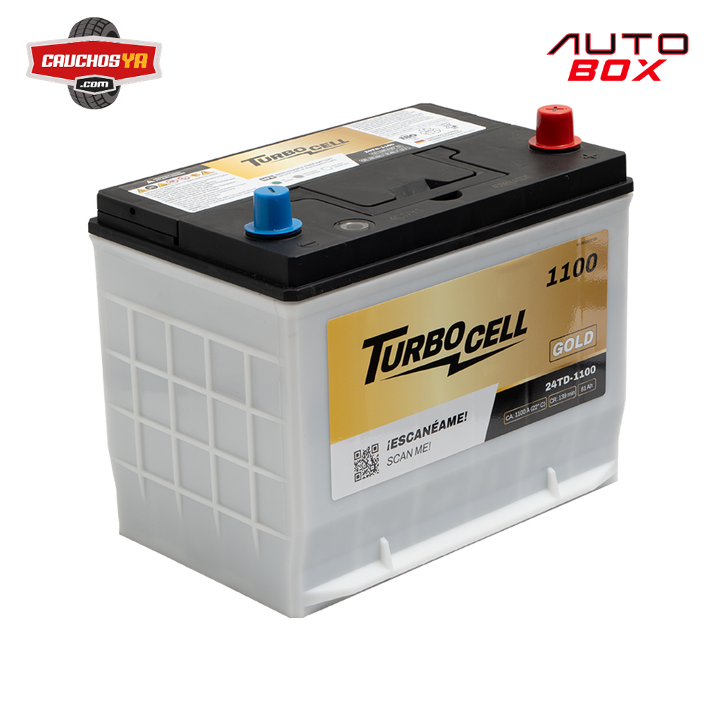 BATERIA 24TD 1100A 81Ah 139min 12V GOLD TURBOCELL