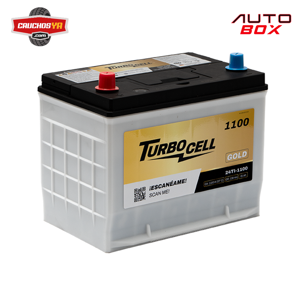 BATERIA 24TI 1100A 81Ah 139min 12V GOLD TURBOCELL