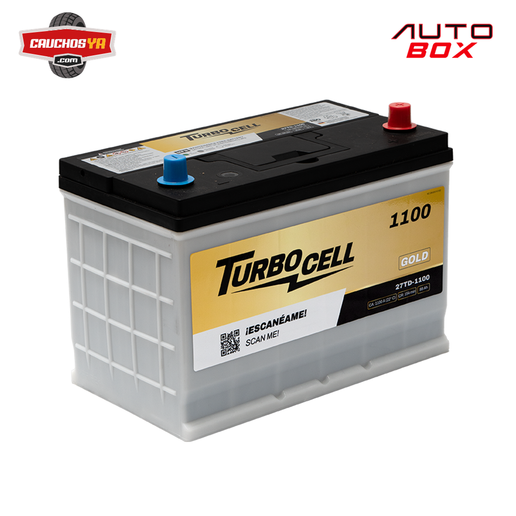 BATERIA 27TD 1100A 88Ah 154min 12V GOLD TURBOCELL
