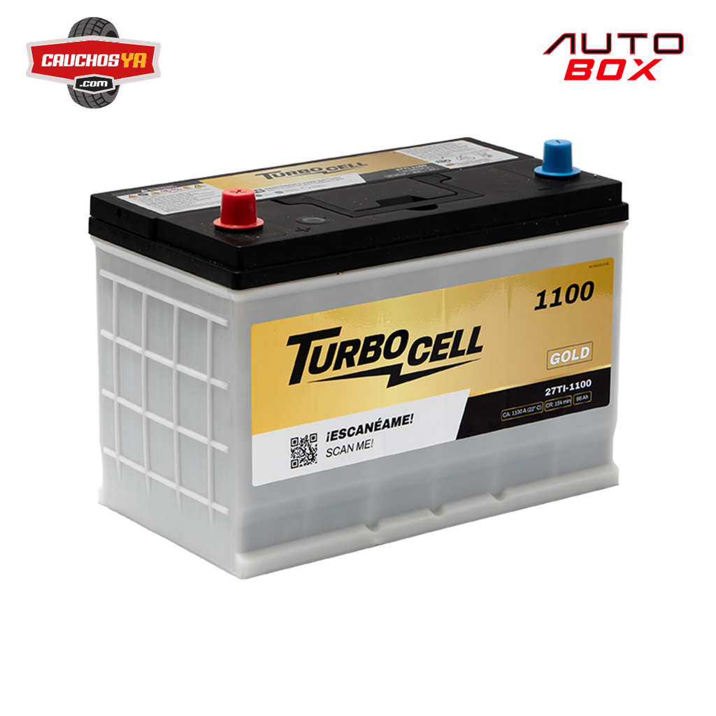 BATERIA 27TI 1100A 88Ah 154min 12V GOLD TURBOCELL