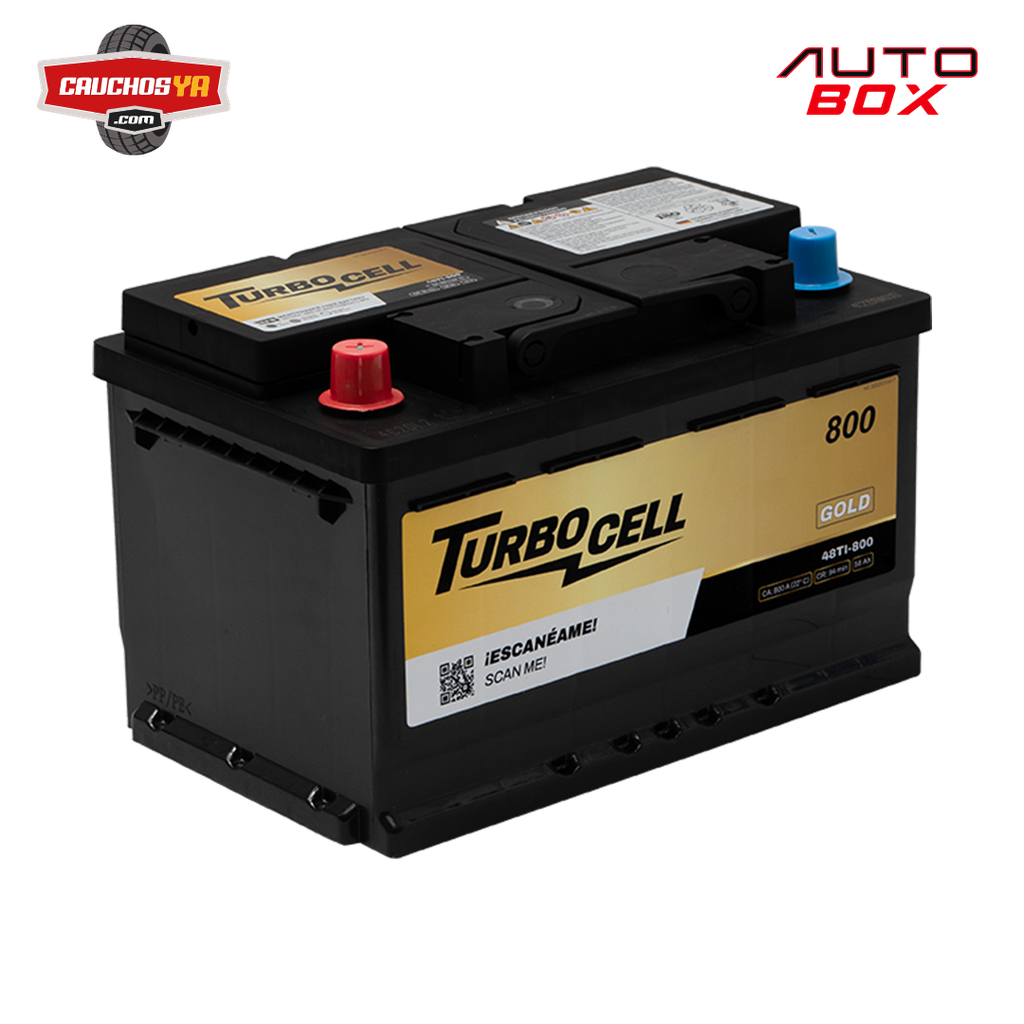 BATERIA 48TI 800A 58Ah 94min 12V GOLD TURBOCELL