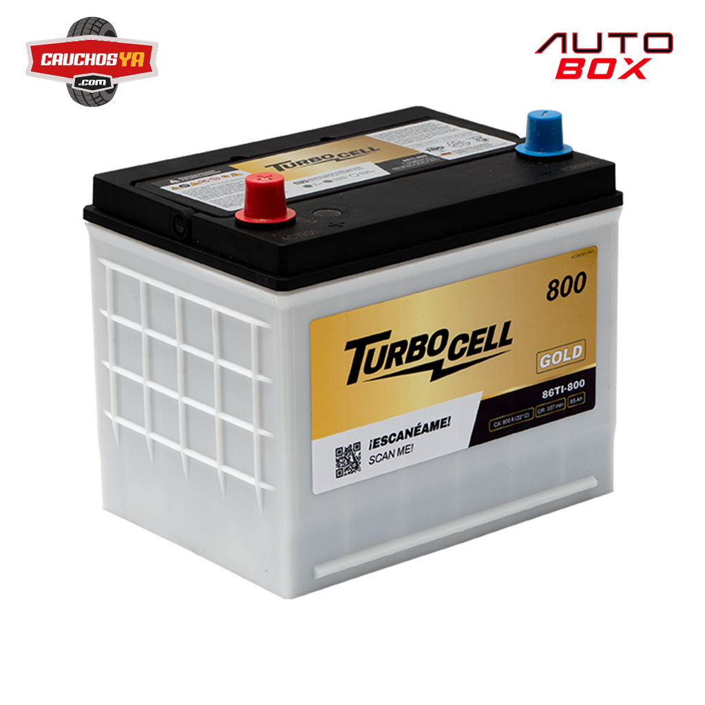 BATERIA 86TI 800A 65Ah 107min 12V GOLD TURBOCELL
